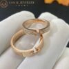 Chaumet Liens Évidence Wedding Band 083605 Rose Gold Diamonds 3.4MM5