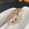 Chaumet Liens Évidence Wedding Band 083605 Rose Gold Diamonds 3.4MM4