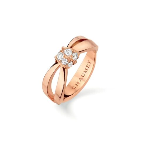 Chaumet Liens Séduction Ring 083055 Rose Gold Diamonds 1