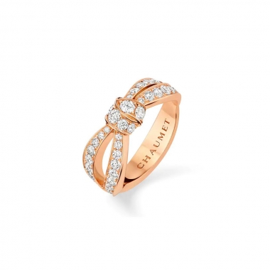 Chaumet Liens Séduction Ring 083056 Rose Gold Diamonds 1