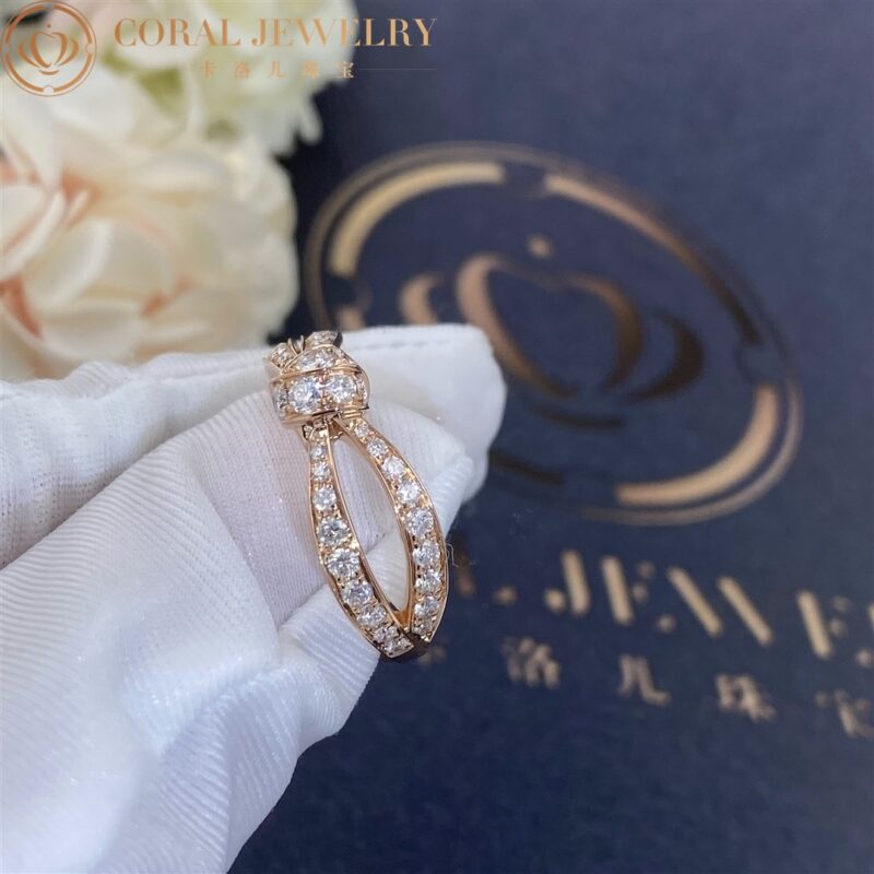 Chaumet Liens Séduction Ring 083056 Rose Gold Diamonds 6