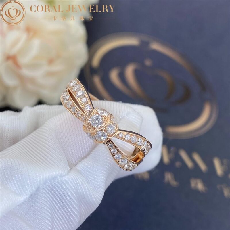 Chaumet Liens Séduction Ring 083056 Rose Gold Diamonds 4