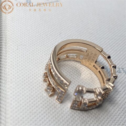 Marli Avenues Ring In Rose Gold Aven R2 Coral 68