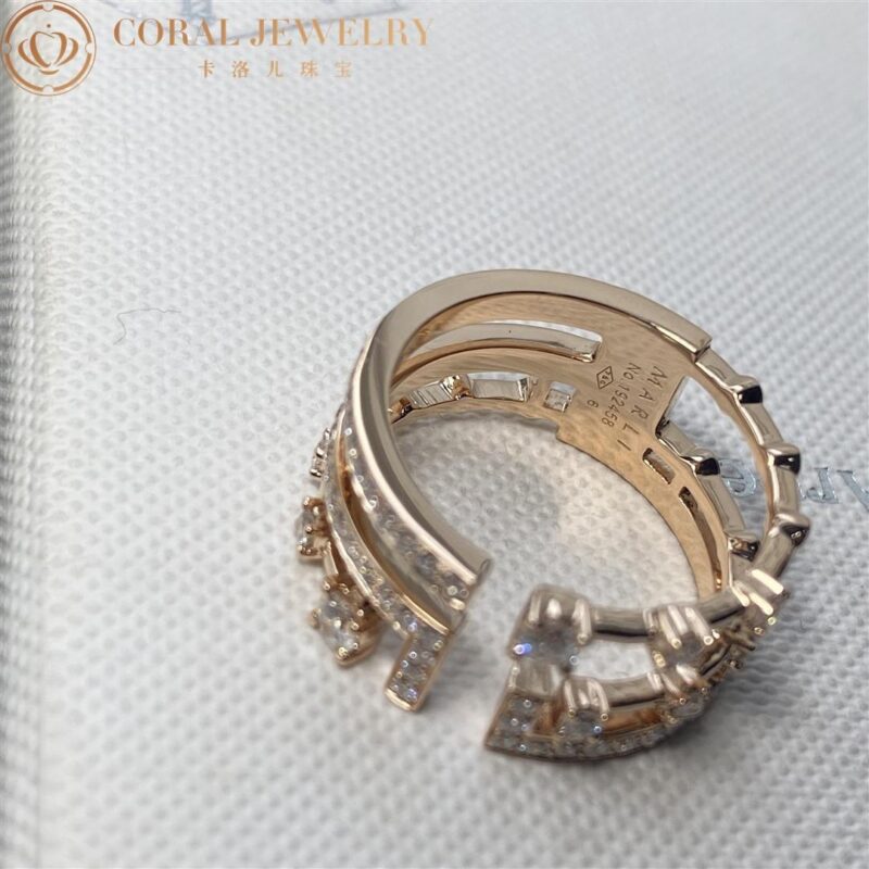 Marli Avenues Ring In Rose Gold Aven R2 Coral 68