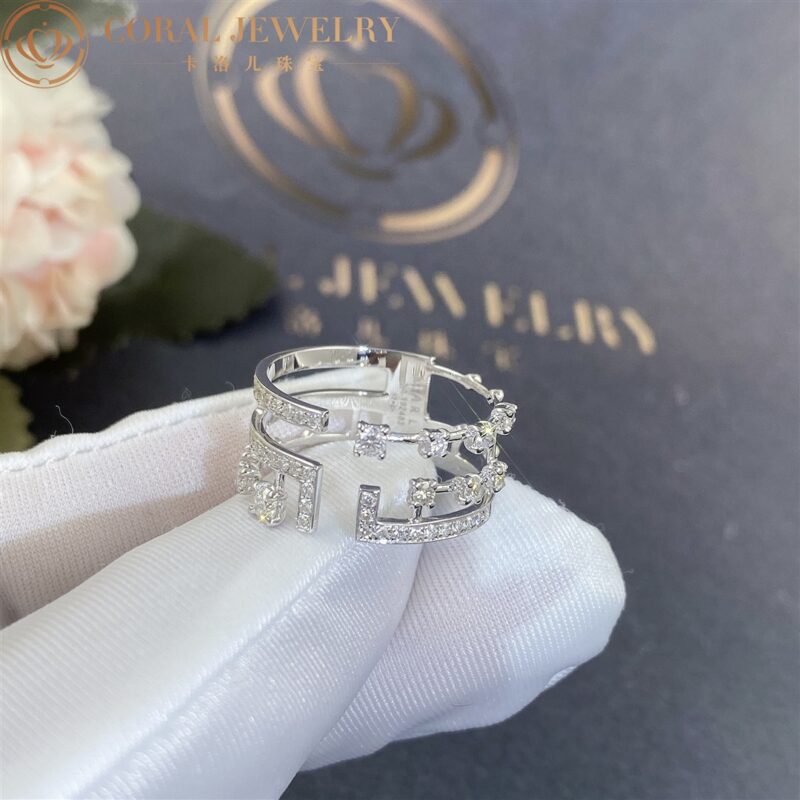 Marli Avenues Ring In White Gold Aven R2 Coral 44