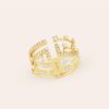 Marli Avenues Ring In Yellow Gold Aven R2 Coral 148