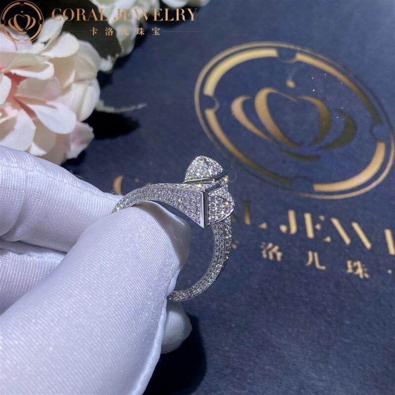Marli Cleo Full Diamond Ring In White Gold Cleo R7 34