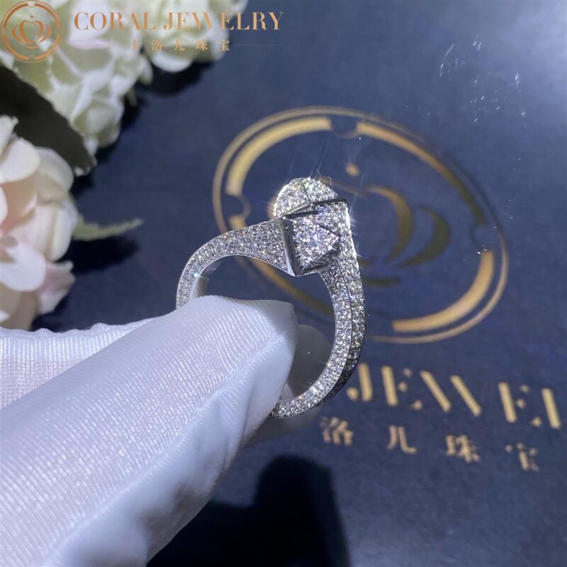 Marli Cleo Full Diamond Ring In White Gold Cleo R7 66