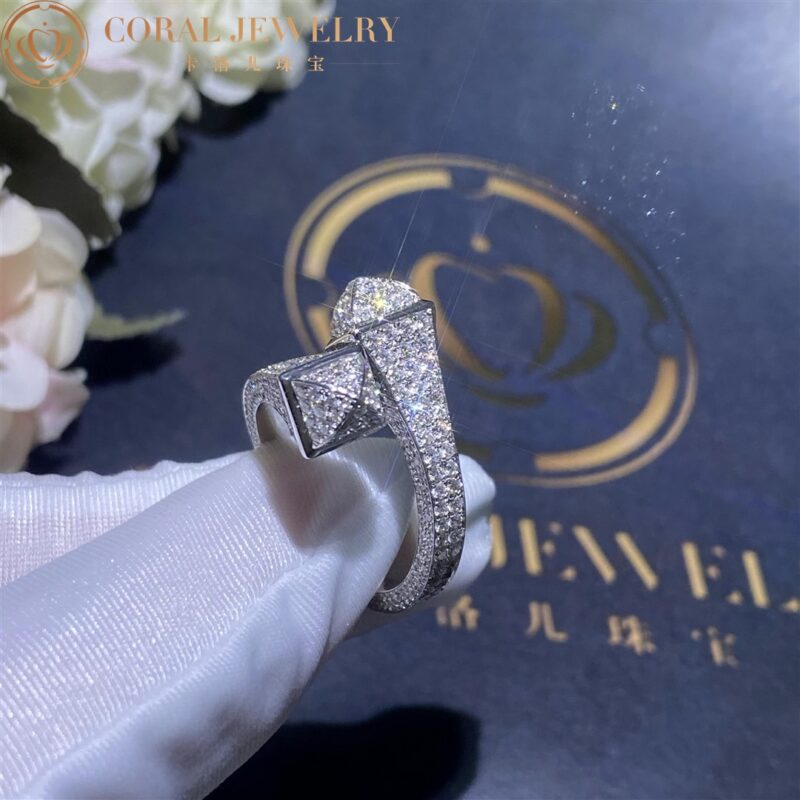 Marli Cleo Full Diamond Ring In White Gold Cleo R7 71