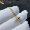 Marli Cleo Mini Rev Full Diamond Pendant In Yellow Gold Cleo N32 Coral 26