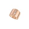 Move Joaillerie Large Rose Gold with Diamonds Ring 4702-PG