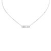 Messika Baby Move White Gold Necklace 04323-WG with Diamonds