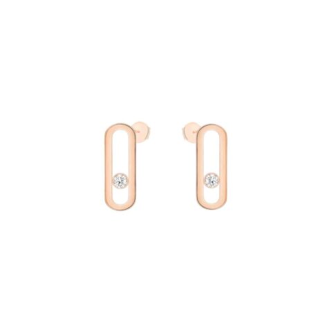 Messika Move Uno Rose Gold Earrings 12182-PG