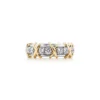 Tiffany Schlumberger Sixteen Stone Ring In Yellow Gold And Platinum 112