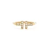 Tiffany T Diamond Wire Ring In 18k Gold 11
