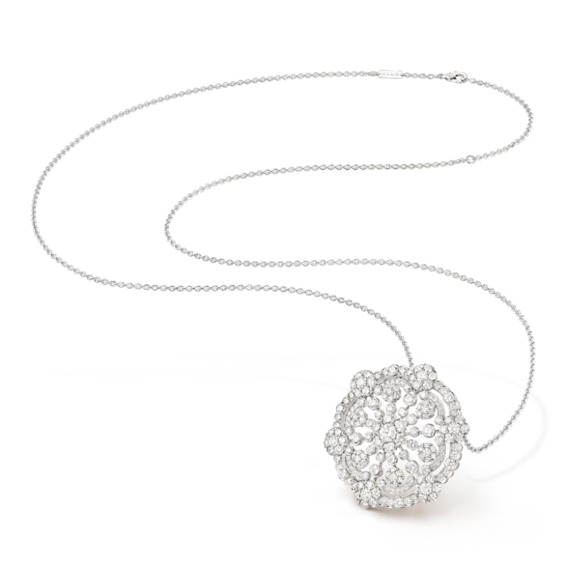 Van Cleef Arpels Snowflake Clip And Pendant Platinum Diamond Vcarp39900 Coral 12