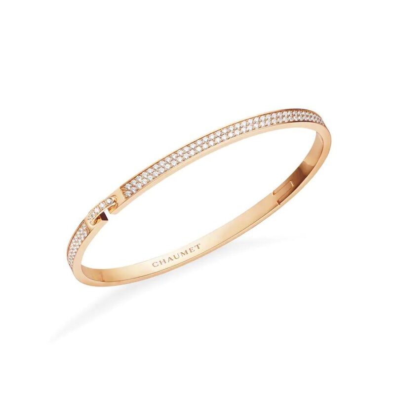 Chaumet 083555 Liens Évidence Bracelet Rose Gold Diamonds 1