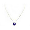 Cartier Amulette De Cartier B3153108 Necklace XS Rose Gold Lapis Lazuli Diamond 1