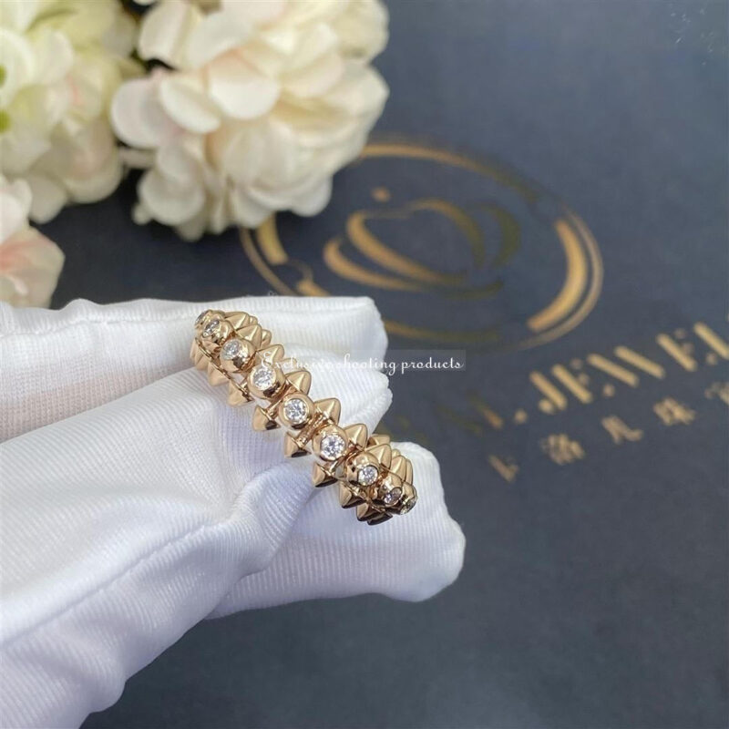 Cartier Clash De Cartier Ring N4765400 Diamonds Rose Gold 5