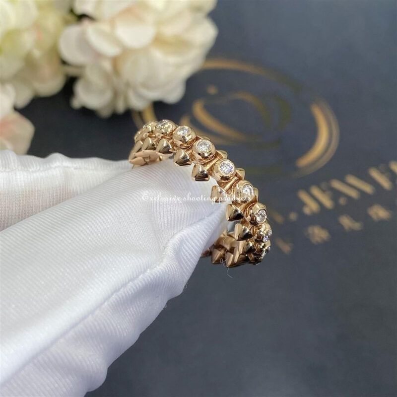 Cartier Clash De Cartier Ring N4765400 Diamonds Rose Gold 3