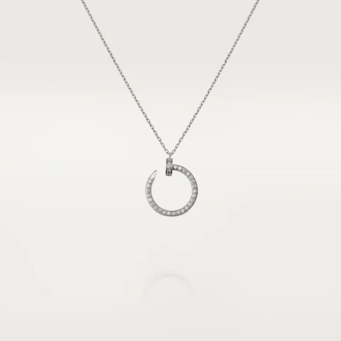 Cartier Juste un Clou B3046900 Necklace White Gold Diamonds 1