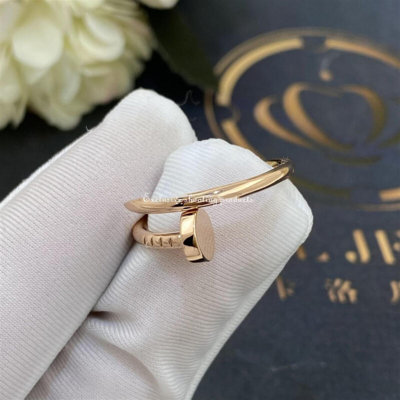 Cartier Juste un Clou Ring B4225800 Small Model Rose Gold 5