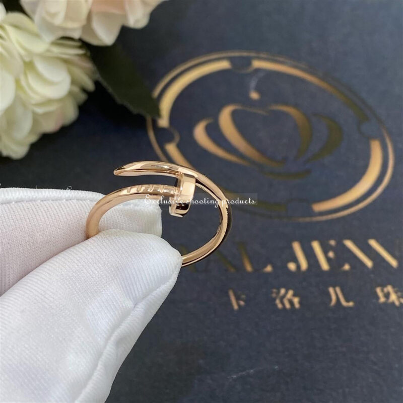 Cartier Juste un Clou Ring B4225800 Small Model Rose Gold 4