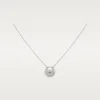 Cartier Amulette de Cartier B3047300 Diamond Whit Gold Necklace 1