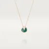 Cartier Amulette B7224542 De Cartier Necklace Small Model Rose Gold Malachite 1