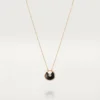 Cartier Amulette De Cartier B7224558 Necklace Small Model Rose Gold Onyx 1