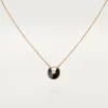 Cartier Amulette De Cartier B3047200 Necklace XS Model Rose Gold Onyx 1