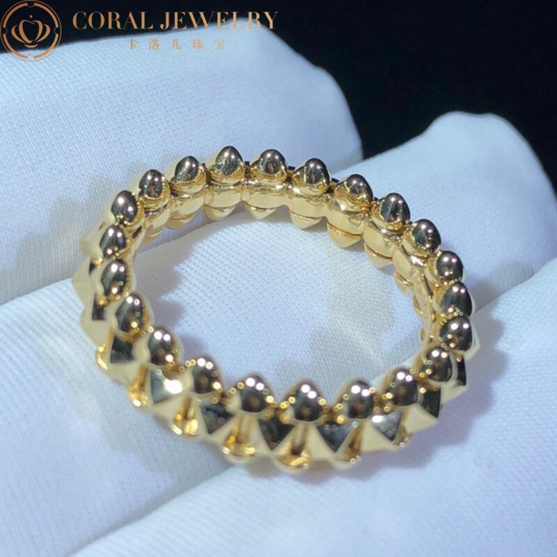 Cartier Clash De Cartier Ring B4233100-YG 6.4MM Model Yellow Gold 4