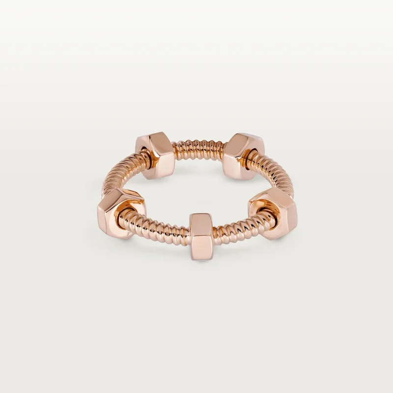 Cartier Ecrou De Cartier B4227300 Ring Rose Gold 2