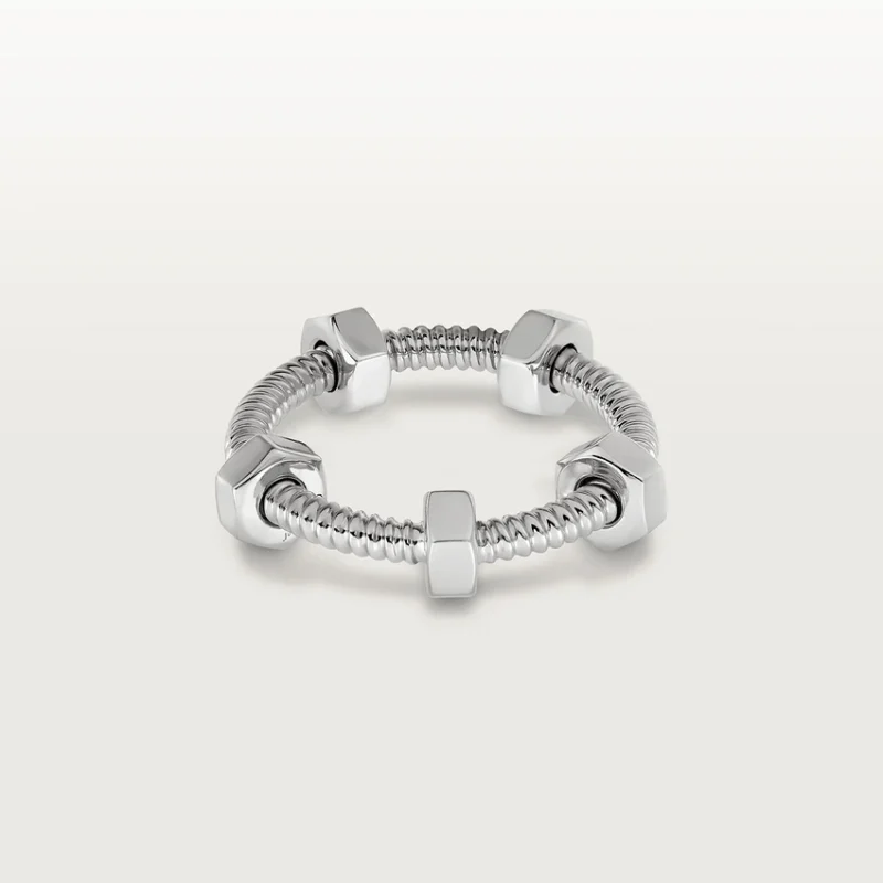 Cartier Ecrou De Cartier Ring B4227400 White Gold 1