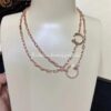 Cartier N7413500 Juste un Clou Chain Necklace Rose Gold 8