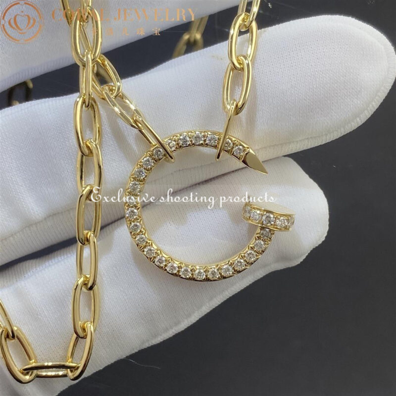 Cartier Juste un Clou Chain N7413500 Necklace Yellow Gold 6