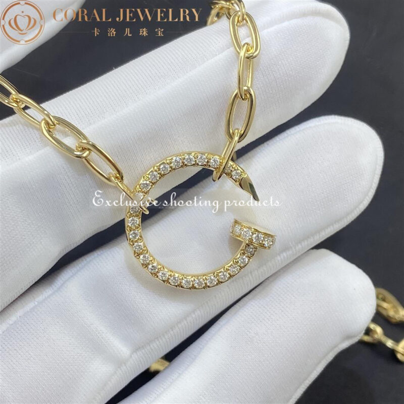 Cartier Juste un Clou Chain N7413500 Necklace Yellow Gold 4