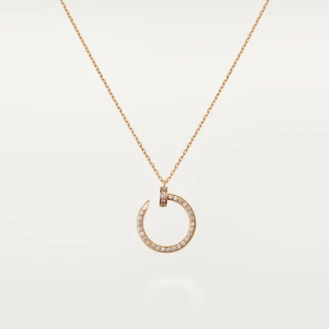 Cartier Juste un Clou B3047000 Necklace Rose Gold Diamonds 1