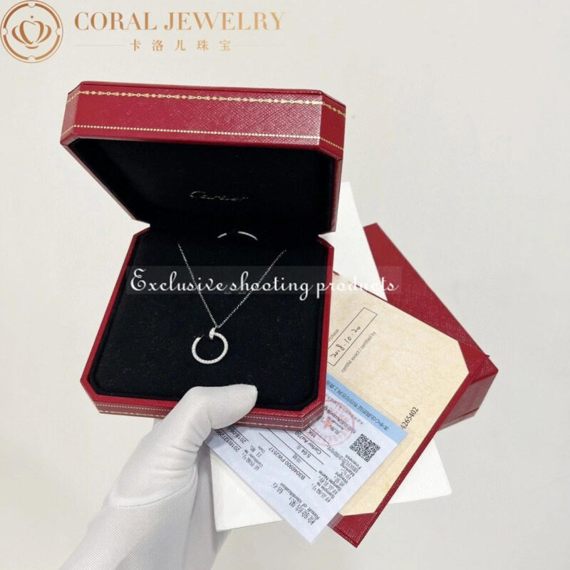 Cartier Juste un Clou B3046900 Necklace White Gold Diamonds 3