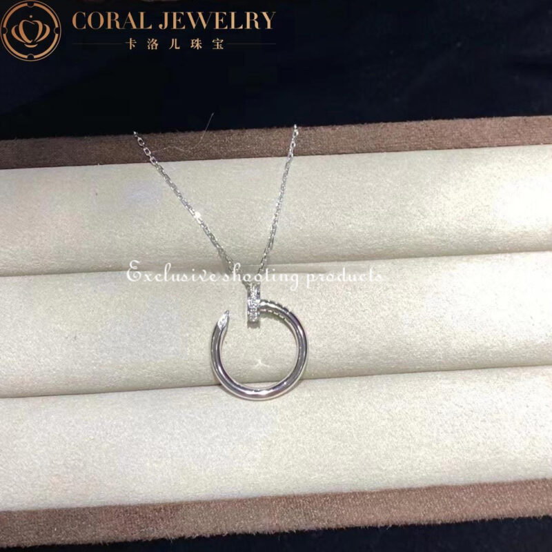 Cartier Juste un Clou B7224514 Necklace White Gold Diamonds 2