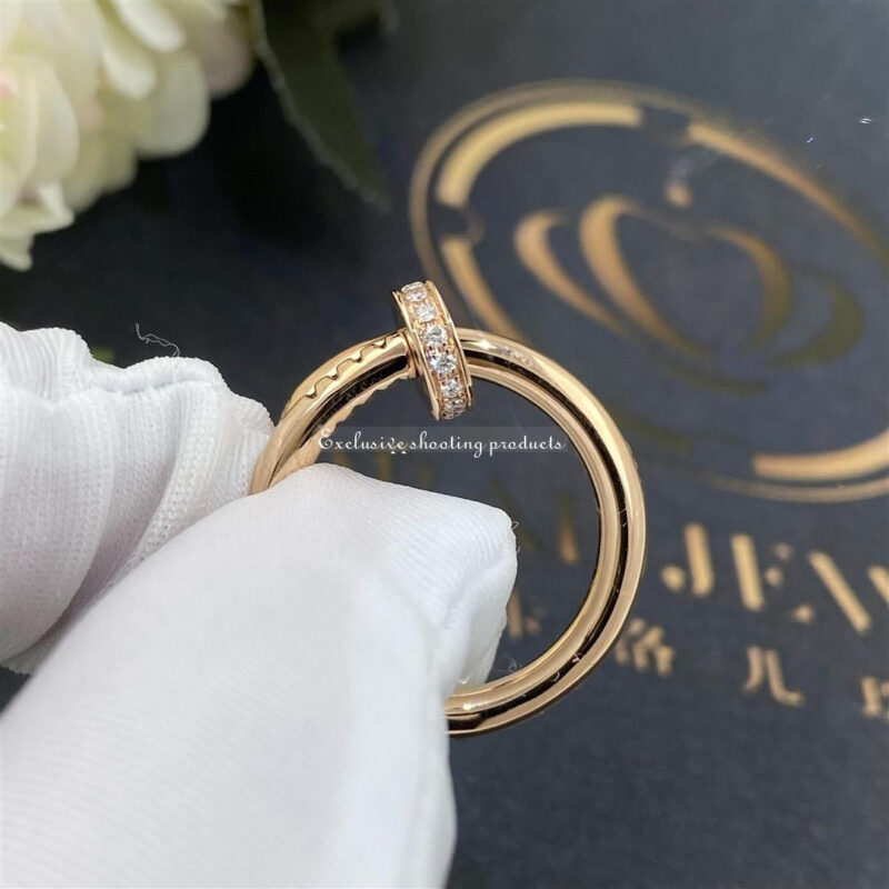 Cartier Juste un Clou Ring B4094800 Rose gold Diamonds 5