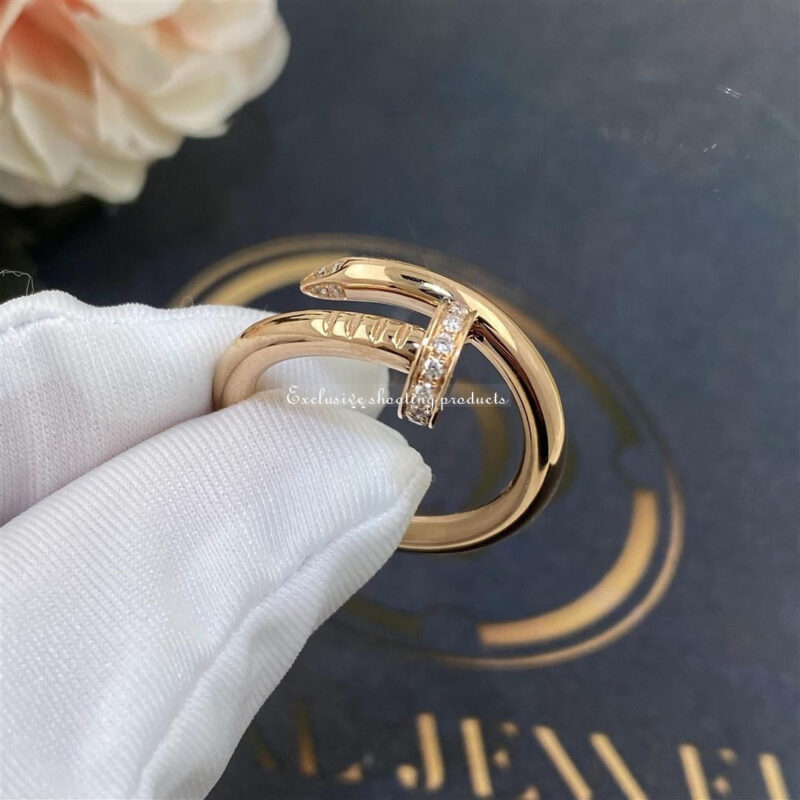 Cartier Juste un Clou Ring B4094800 Rose gold Diamonds 3