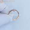 Cartier Juste un Clou Ring B4231400 Rose Gold Diamonds 6