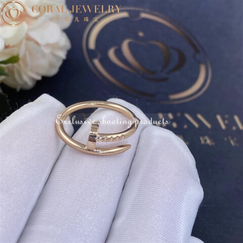 Cartier Juste un Clou Ring B4225800 Small Model Rose Gold 9