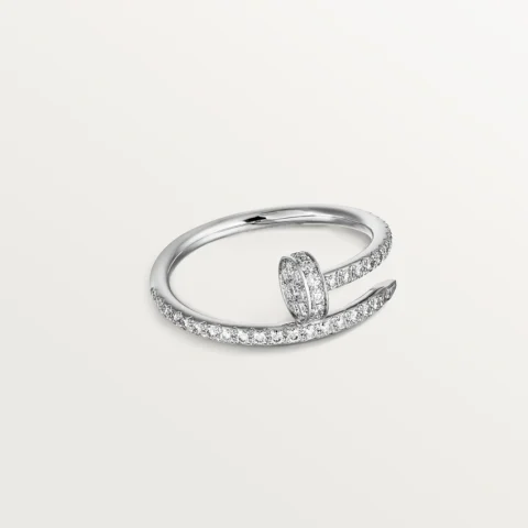 Cartier Juste un Clou B4231600 Ring White Gold Diamonds 1