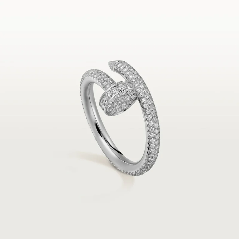 Cartier Juste un Clou Ring N4748700 White Gold Diamonds 1