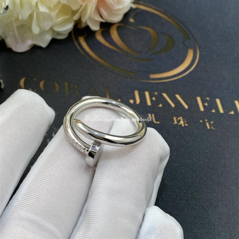 Cartier Juste un Clou Ring B4099200 White Gold 7