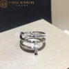 Cartier Juste un Clou Ring B4211000 White Gold Diamonds 2