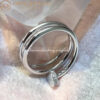 Cartier Juste un Clou Ring B4211000 White Gold Diamonds 5