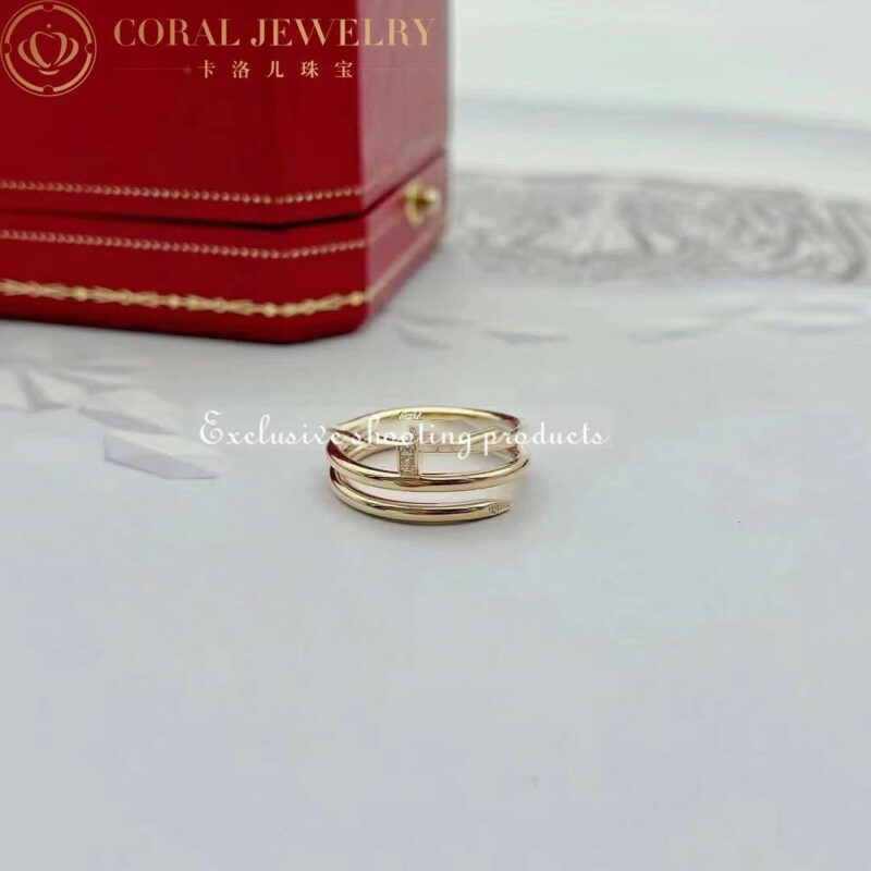Cartier Juste un Clou B4211800 Ring Yellow Gold Diamonds 3